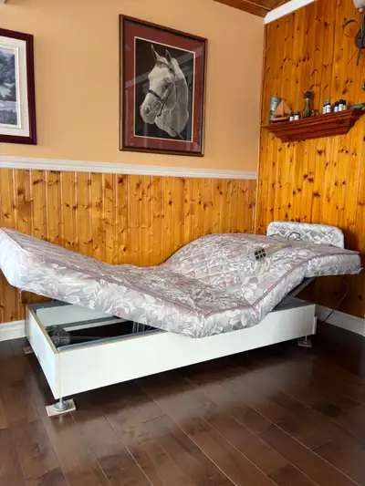 Lit simple 391/2L 76 long électrique, View more