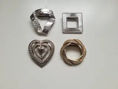 Vintage Scarf Clips, View more