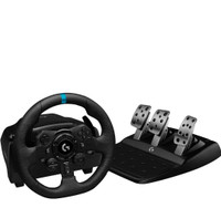 Logitech G923 Racing Wheel and Pedals, TRUEFORCE up to 1000 Hz F