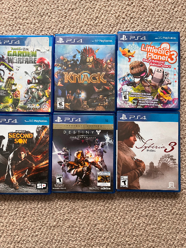 PS4 Teen Games - TitanQuest,Batman, Destiny, 2nd son, Paragon in Sony Playstation 4 in North Bay - Image 3