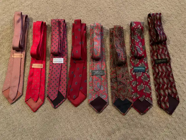Men's Neckties - Assorted Red Colours in Men's in St. Albert - Image 3