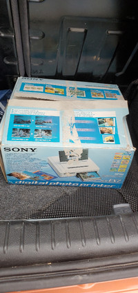 Sony digital photo printer 