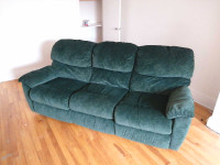 Sofa Elran vert bonne condition 