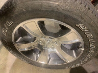 Brand new OEM RAM WHEELS AND TIRES