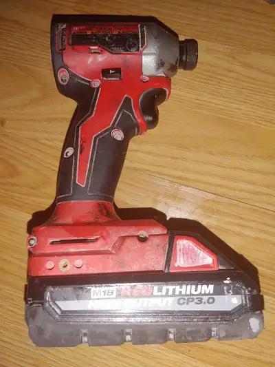 Milwaukee M18 18V Li-Ion Brushless Cordless 1/4inch Impact, View more