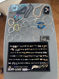 Fashion Jewlery (115+ pairs earrings + 20+ necklaces/ bracelets 