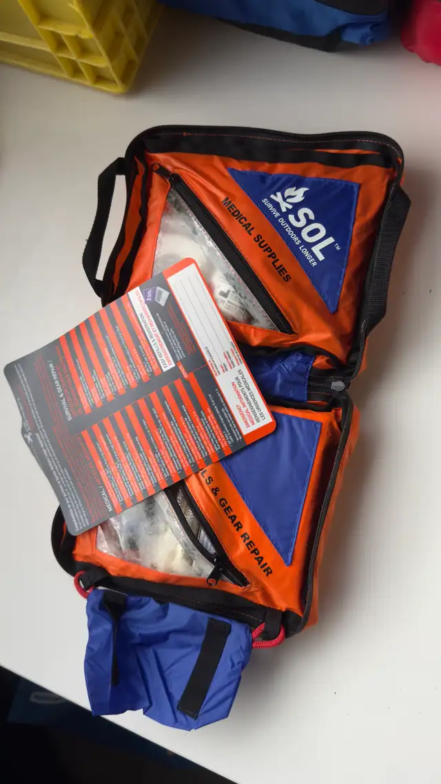 SOL Emergency Survival & First Aid Kit in Fishing, Camping & Outdoors in Calgary - Image 3