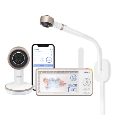VTech Over-The-Crib WiFi Smart Baby Camera/Monitor - NEVER USED, View more