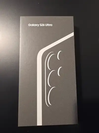 New Galaxy S26 Ultra 512gb Unopened  Exclusive Silver Shadow, View more