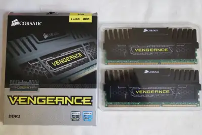 RAM DDR3 Corsair Vengeance 2x4GB 1600Mhz, View more