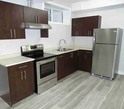 2 bedroom legal suite basement for rent. Spacious living room. Kitchen. Fridge. Stove. Washer. Dryer...