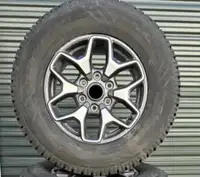 4 Original Ford Bronco Rims sensors and New toyo snow tires