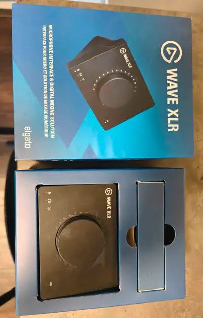 Elgato Wave XLR - USB Audio Mixer and Preamp for XLR Mic, View more