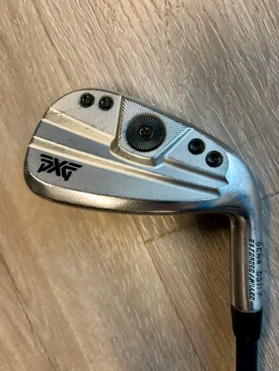 Selling PXG Gen 4 0311 P 5-GW iron set. Upgraded Mitsubishi Chemical MMT Stiff Shafts 80g Winn Dri-T...