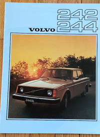 1976 VOLVO AUTO BROCHURE FOR SALE