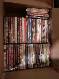 Over 100 DVDs and Blurays
