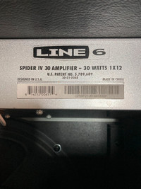 Guitar Line 6  Amplifier ( 30 Watts )