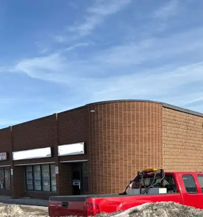 Intersection Dixie and Steeles Unit Size 2400 square feet Storefront facing Steeles with office. War...