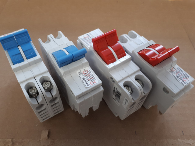 Federal Pioneer Double Pole Stab-lok Breakers, 15 and 20 A, New in Electrical in Owen Sound