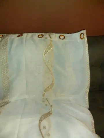 RIDEAU ETAT NEUF L 102" (260 cm )H 114" (290cm) CURTAINS WIDE Panel
