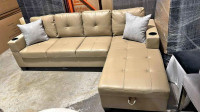 Elegant Sectional Sofa with Quick Delivery!