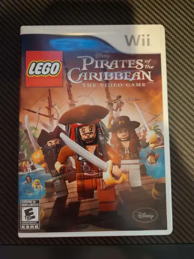 Complete in box Lego Pirates of the Caribbean for the Nintendo Wii. In excellent condition as shown...