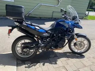 Excellent shape, I do not ride it enough to warrant the expense of insurance. Come have a look, I al...
