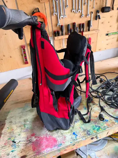 Deluxe Red Baby Toddler Backpack Cross Country Carrier, View more