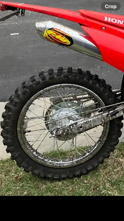 Free stock tires and tubes off of my 2025 CRF 125FB with approximately 20 hours on them. Front Size:...