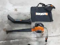 WORX WG508 Blower Vacuum Mulcher 12.0 Amp