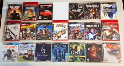 PlayStation 3 Lot - 10$ Each, View more