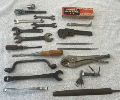 Wide assortment of vintage tools, many from the 1930s/40s. Selling whole lot for $100 OBO), but if y...