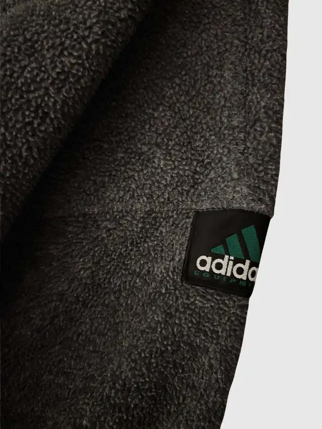 Vintage x 90s Adidas EQT Fleece Polartec Quarter Zip Pullov in Men's in City of Toronto - Image 7