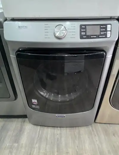 CAN DELIVER Maytag 27" GreyFrontload Stackable Electric Dryer, View more