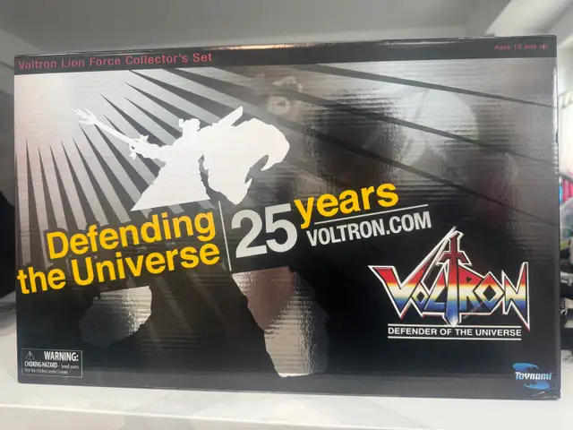 Toynami Voltron Lion Force Collector Set 25th Anniversary 63735877093889120