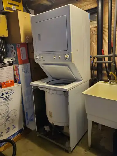 Appliance repair - washer repair with water at bottom, View more