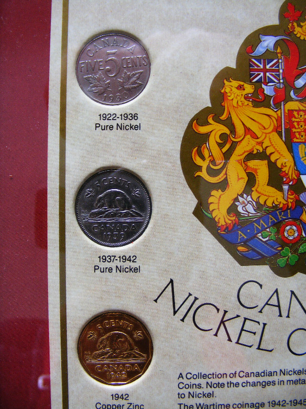 Canadian Nickel Collection - Heritage Collectibles in Arts & Collectibles in Saint John - Image 4