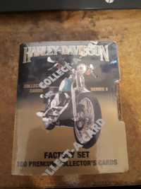 1992 Collect-a-Card Sealed Harley Davidson Series2 Factory Set