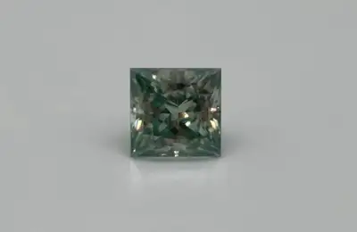 Brand New MOISSANITE Ct: 2.91ct Clarity: VVS1 Color: ice blue Cut: Princess cut Size: 8mm Pickup onl...