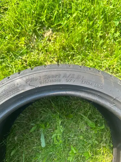 2 tires 40% Thread No leaks 100 OBO