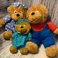 The Berenstain Bears Mama and Brother Bear Plush 