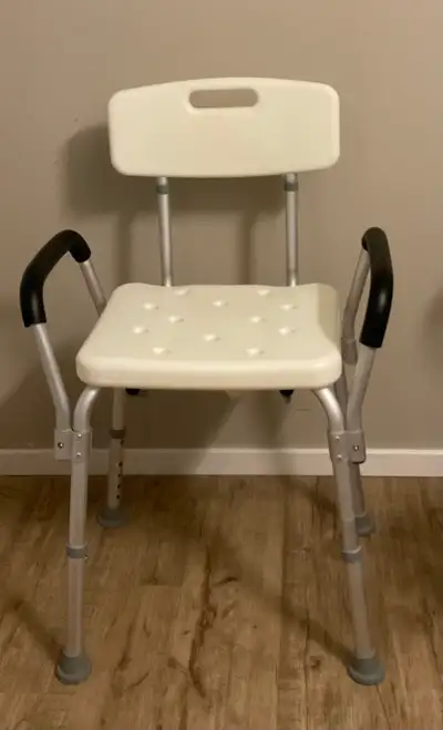Adjustable Shower Chair Looks new, View more