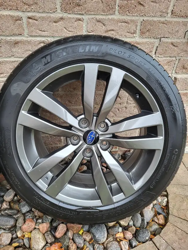 Subaru WRX 18" Wheels & Tires in Tires & Rims in City of Toronto - Image 4