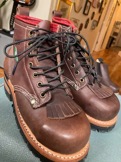 Women’s Leather Steel Toe Boots , View more
