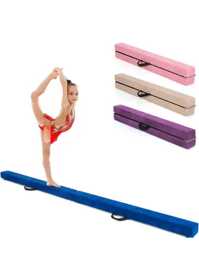Giantex 7 ft folding balance beam gymnastics beam brand new , View more