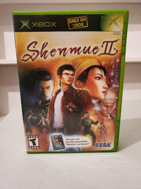 Shenmue II Microsoft Xbox Includes Bonus DVD Shenmue The Movie