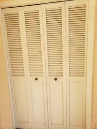 Folding doors of various sizes