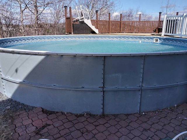 Piscine ronde Eternity 24 pieds en acier galvanisé dans Spas et piscines  à Lac-Saint-Jean - Image 3