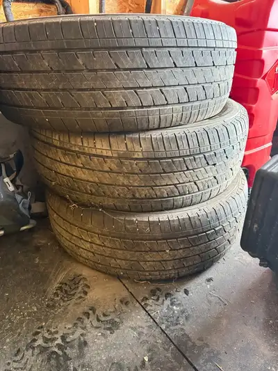 Bridgestone all season tires (3 only), 225/60R/18 - $225 obo