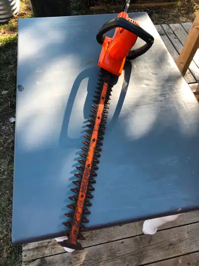 22” Black and Decker Hedge Trimmer, View more